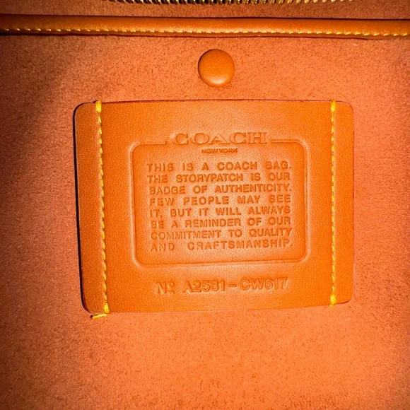 Coach Soft Empire Carryall Bag 48 - Picture 9 of 9